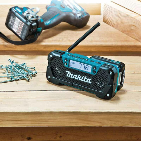 Makita MR052 Ραδιοφωνάκι Επαναφορτιζόμενο Μπλε