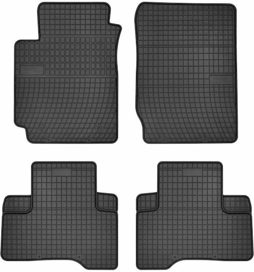 Frogum Σετ Μπροστινά και Πίσω Πατάκια 4τμχ για Suzuki Grand Vitara 2005-2015 Μαύρα