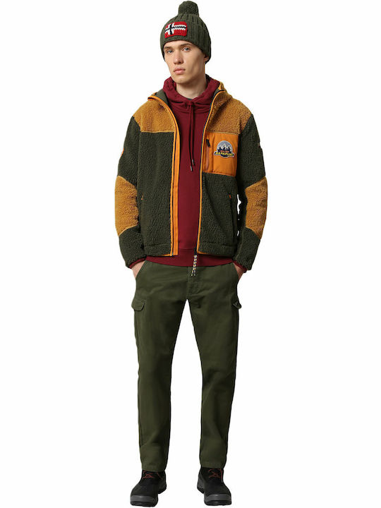 Balis Sweatshirt with Hood Burgundy