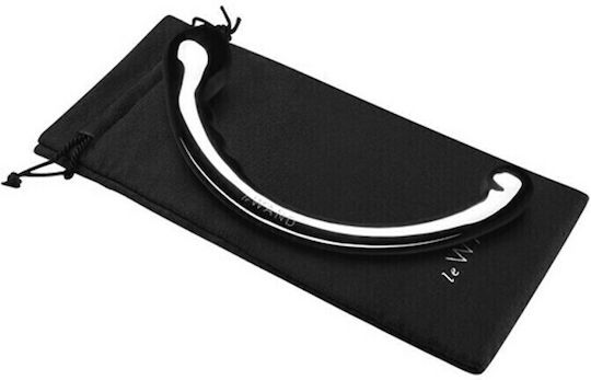 Le Wand Stainless Steel Hoop Curved Dildo Dildo Silber 26.1cm