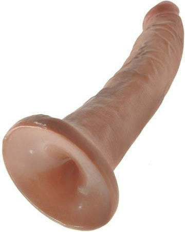 King Cock Ρεαλιστικό Dildo με Βεντούζα Tan 18cm