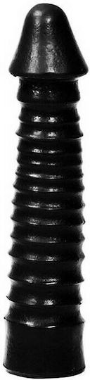All Black Dingus Dildo Μαύρο 27cm