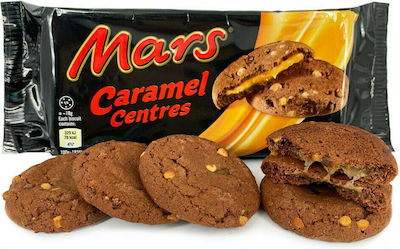 Mars Μπισκότα Caramel Centres με Κομματάκια & Γέμιση Σοκολάτα & Καραμέλα 144gr