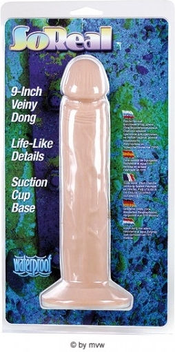 Seven Creations So Real Dildo realist Cu ventuză Flesh 23cm
