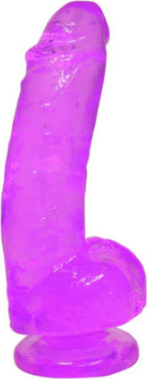 You2Toys Jerry Giant Realistisches Dildo mit Hoden und Saugnapf Lila 22cm
