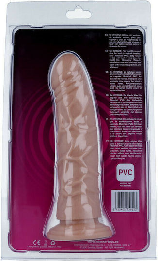 Intense Mr Intense Realistic Cock 22 Реалистично дилдо Със смукателна чашка Плът 20.1см