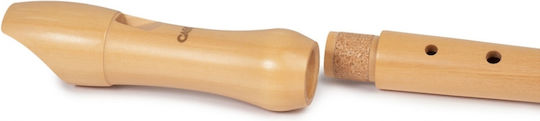 Cascha Soprano Kids Wooden Recorder HH-2130 Baroque Beige