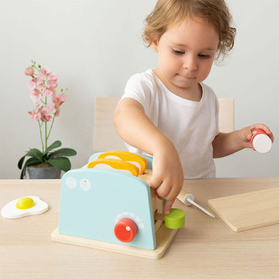 Kiokids Cooking Toy / Kitchen Utensils Σετ Φρυγανιέρα made of Wood