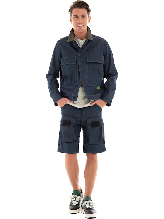 Ανδρική Βερμούδα Cargo Navy Μπλε