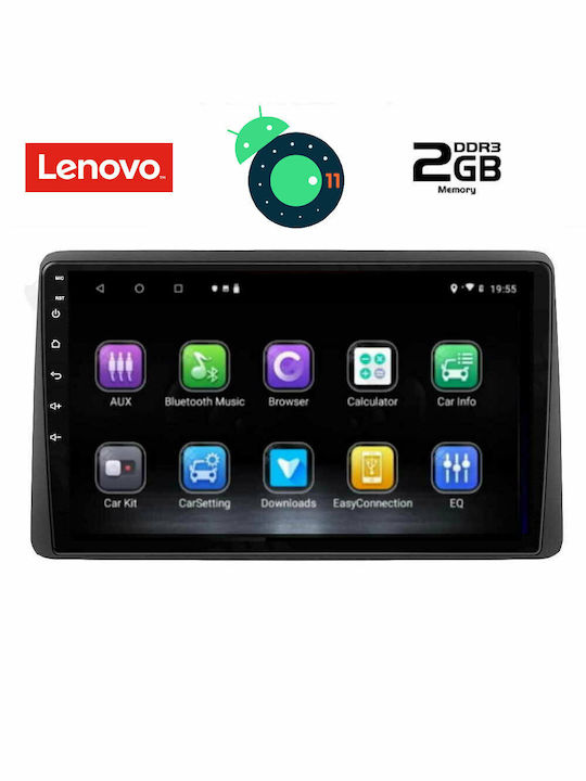 Lenovo Car-Audiosystem für Audi A7 Nissan Navara D22 1998-2004 (Bluetooth/USB/AUX/WiFi/GPS/Apple-Carplay) mit Touchscreen 10.1" DIQ_LVB_4450