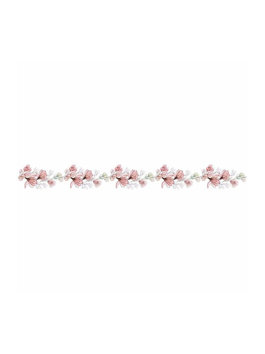 Decorative Sticker Wall Red Transparenc Vinyl 1pcs 30x198cm Ango