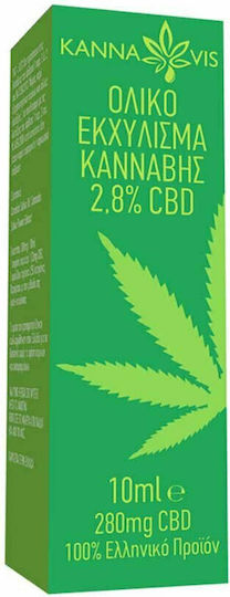 Kannavis Ολικό εκχύλισμα κάνναβης 2.8% CBD 280mg 10ml