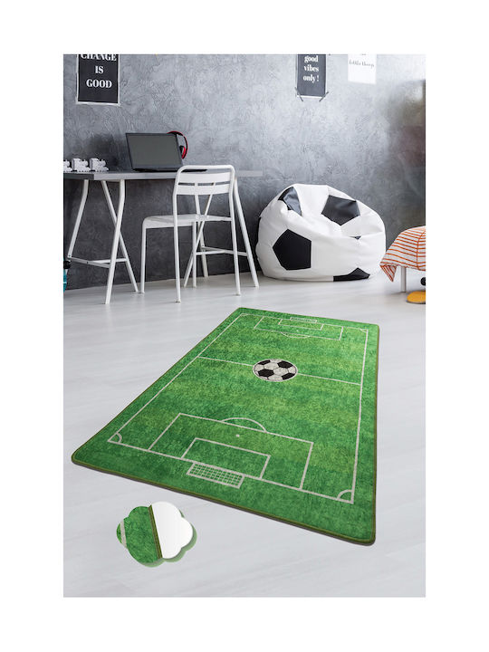 Beverly Hills Polo Club Kids Synthetic Rug Football Football 140x190cm