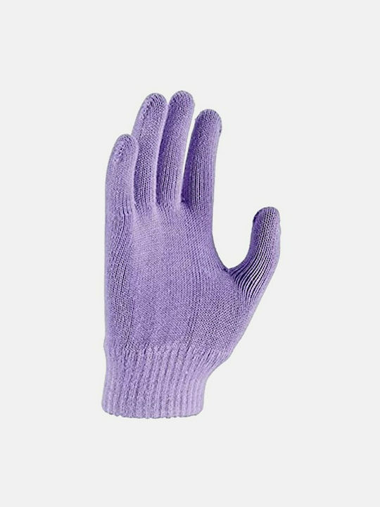 Nike Swoosh Knit 2.0 Lilac Γυναικεία Γάντια