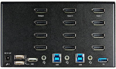 StarTech KVM & Data Switch SV231QDPU34K