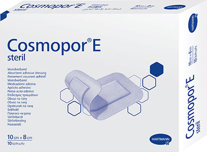 Hartmann Cosmopor E Αυτοκόλλητες Γάζες 10x8cm 10τμχ