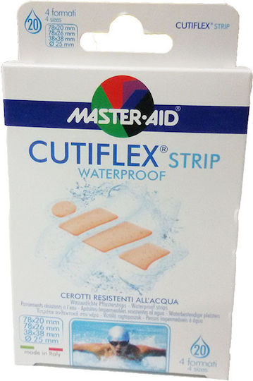 Master Aid Cutiflex Strip Waterproof 20pcs