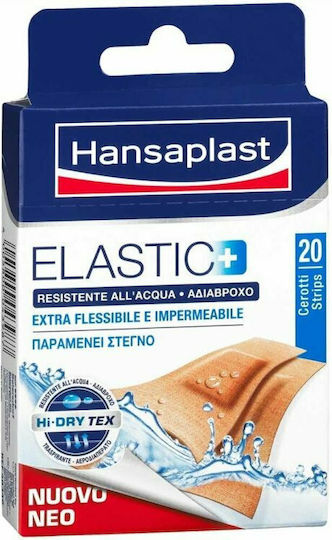 Hansaplast Wasserdicht Selbstklebende Bandagen Elastic+ 20Stück