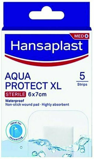 Hansaplast Aqua Protect Waterproof & Sterilized Plasters 3XL 15x10cm 5pcs