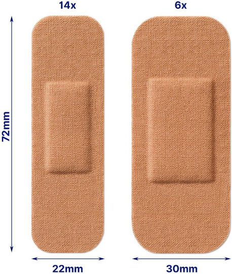 Hansaplast Green & Protect Plasters 20pcs