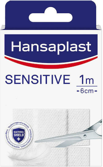 Hansaplast Sensitive Plasters 100x6cm 10pcs