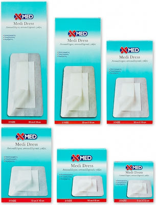 Medisei Sterilizate Plasturi Autoadezivi X-Med Aqua Dress 7.2x5cm 5buc