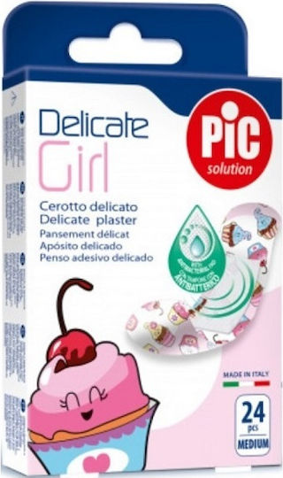 PiC Solution Delicate Girl Kids Plasters 72x19cm 20pcs