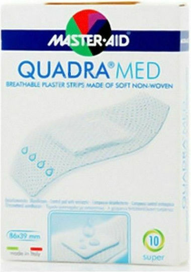 Master Aid Адхезивни пластири Quadra Med 78x20мм 10бр