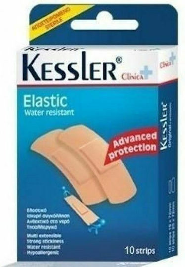 Kessler Impermeabile și Sterilizate Plasturi Autoadezivi Clinica Elastic Normal 10buc