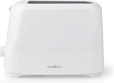 Nedis Toaster 2 Slots 700W White