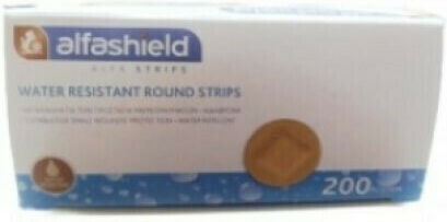Karabinis Medical Alfashield Water Resistant Round Strips Αυτοκόλλητα Επιθέματα 200τμχ