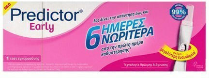 Predictor Early 1pcs Pregnancy Test 6 Day Earlier