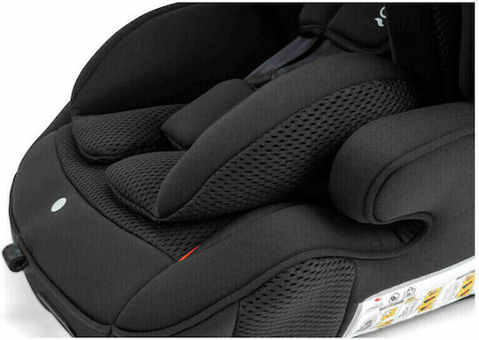 Osann Flux Klimax Καθισματάκι Αυτοκινήτου με Isofix All Black 21 15-36 kg