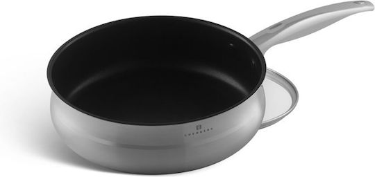 Edenberg Cookware Set Stainless Steel Silver 6 Pieces