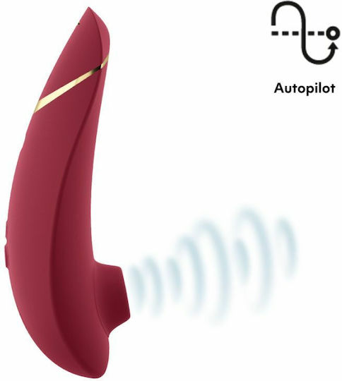 Womanizer Premium 2 Аспиратор Вагина с вибрация Bordeaux 1бр