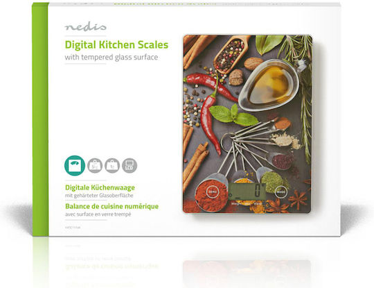 Nedis Digital Kitchen Scale Up To 5kg Multicolour