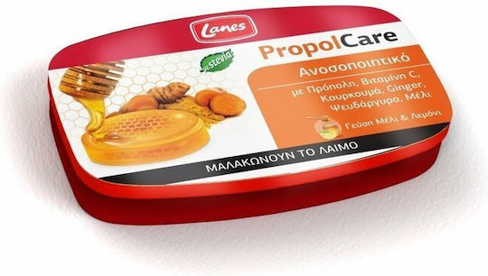 Lanes PropolCare без Глутен Мед и лимон 54гр