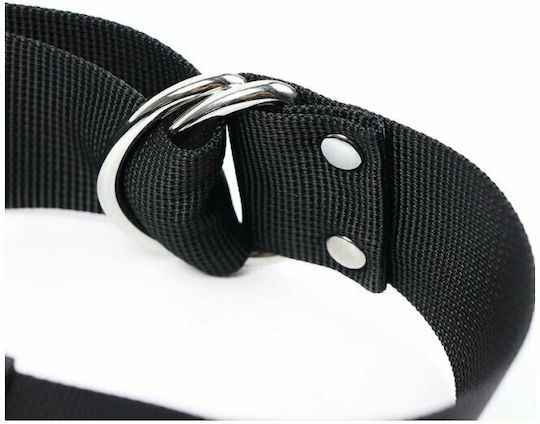 Dream Love OhMama! Fetish Collar With Wrist Restraints Σετ για Δέσιμο Λαιμού & Άκρων Black