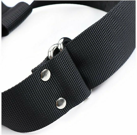 Dream Love OhMama! Fetish Collar With Wrist Restraints Σετ για Δέσιμο Λαιμού & Άκρων Black