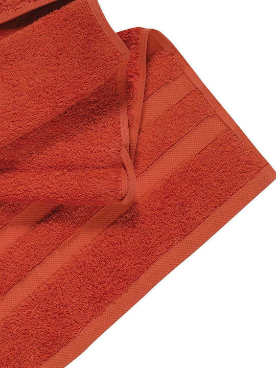 Das Home Badehandtuch Prestige 80x150cm. 1166 Terracotta Gewicht 650gr/m²