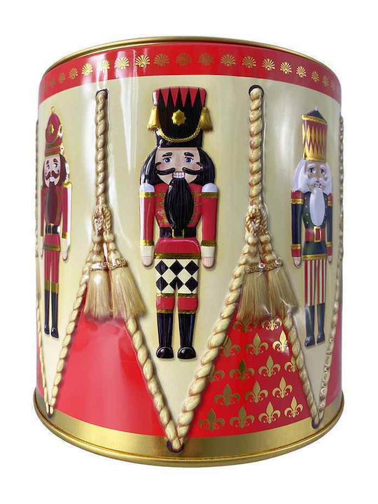 JK Home Decoration Christmas Metal Figure Box Length 14cm Drum