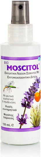 Medichrom Bio Moscitol Εντομοαπωθητική Λοσιόν σε Spray Κατάλληλη για Παιδιά 100ml