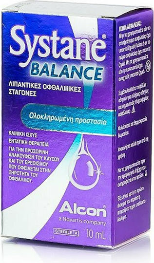Alcon Systane Balance Picături Oftalmice pentru Ochi Uscat 10ml