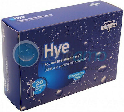 Maxyn Hye Eye Drops with Hyaluronic Acid 20x0.0ml