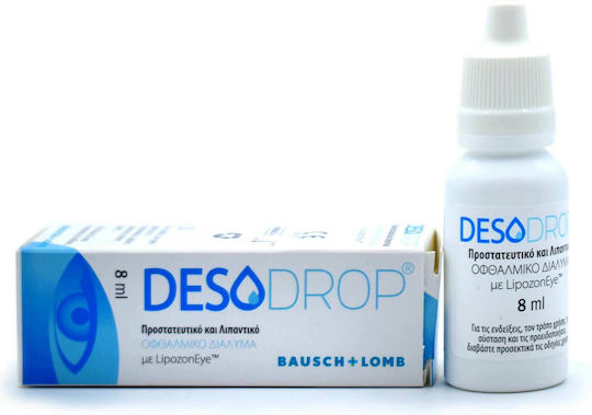 Bausch & Lomb Desodrop Οφθαλμικές Σταγόνες 8ml