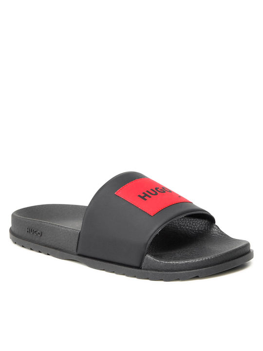 Hugo Men's Slides Black