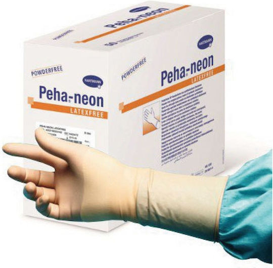 Hartmann Peha-neon Latexfree Surgical Examination Gloves Powder Free Beige 100pcs