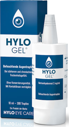 Ursapharm Hylo Gel Dry Eye Drops with Hyaluronic Acid 10ml