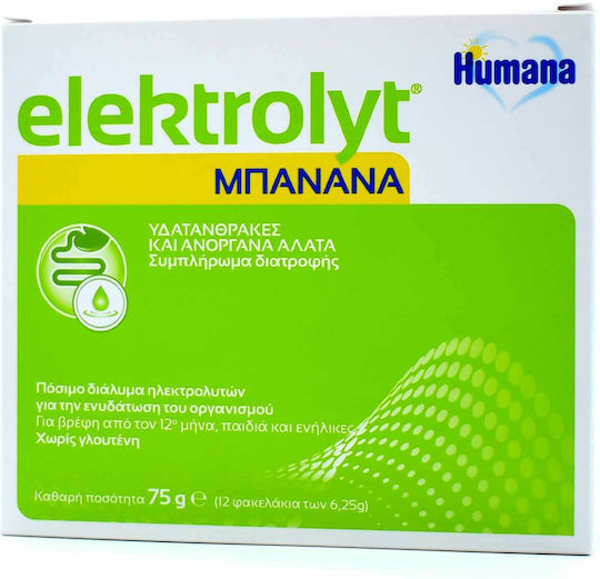 Humana Elektrolyt Banane 12 Tütchen