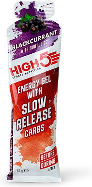 High5 Energy Gel with Slow Release Carbs με Γεύση Blackcurrant 62gr